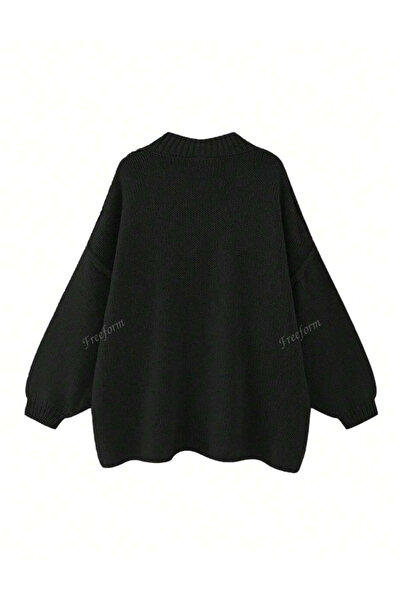 Sheya Shein Curve+ cardigan, black