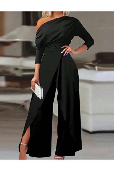 Sheya Shein long jumpsuit, black