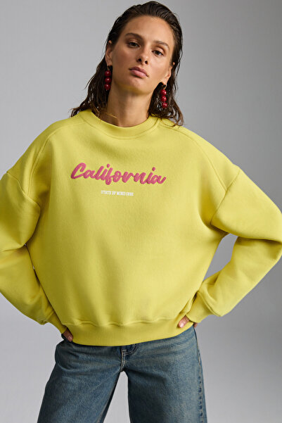 ETHIQUET NARDY Γυναικείο φούτερ με θέμα την πόλη, με λεπτομέρεια στάμπας και ...