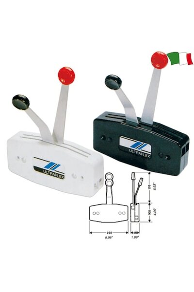 TNG Outdoor Cutie de control dublă cu montare verticală B49 pentru motoare ou...