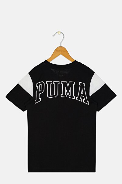 Puma Kids Boy Sportswear Fit Short Sleeve Outdoor T-Shirt, Black