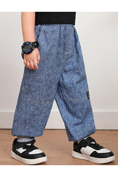 Sheya Pantaloni Shein, albaștri