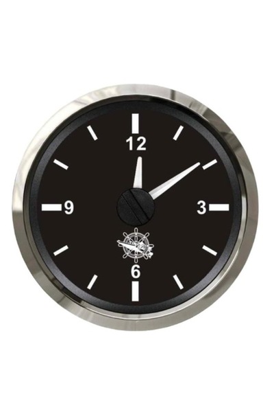 OSCULATI ceas cu cuarț negru lucios