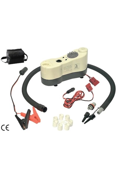 GFN Electric Pump Bravo BTP12 with Pressure Gauge, for Boats up to 6 Meters