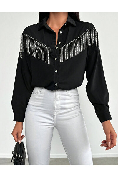 Sheya Shein shirt, black