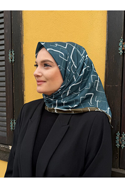Ma'Polien Soft Eşarp Koyu Mint