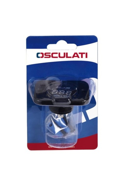 OSCULATI Voltmetru digital, ampermetru digital,