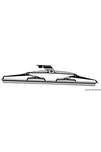 OSCULATI Rezervă pentru ștergătoare de parbriz din oțel inoxidabil, 505 mm