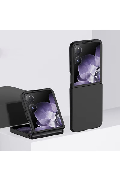 Microcase Xiaomi Mix Flip 2 ile Uyumlu Mat Yüzey Sert Plastik Kılıf - AL8848