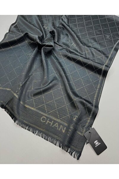 Shiva Scarfs Simli Kaşmir İpek Şal Desen 4 Mevim Silk Scarfs Shawl Hijab