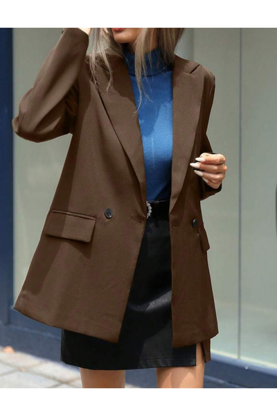 Sheya Shein jacket, brown