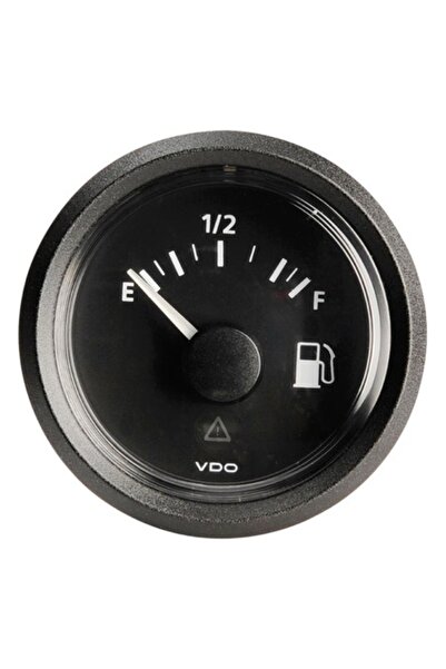 VDO Marine Fuel level gauge 10/180 ohm black,