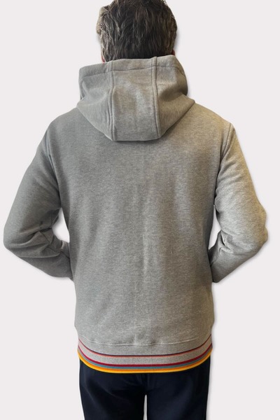 PAUL&SHARK MEN'S HOODED SWEATSHIRT