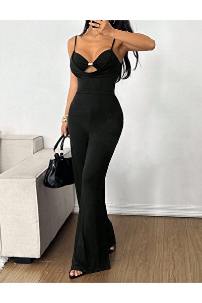 Sheya Shein long jumpsuit, black