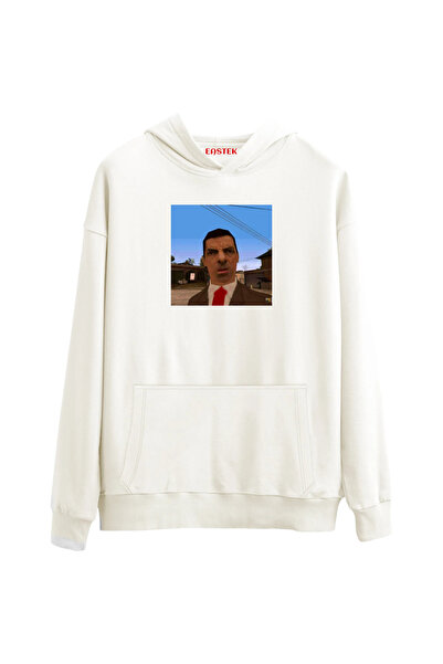 Eastek Mr. Bean Funny Meme Gta San Andreas 3 Thread Ş Fleece-Lined K Hooded Unisex, Women, Men Hoodie