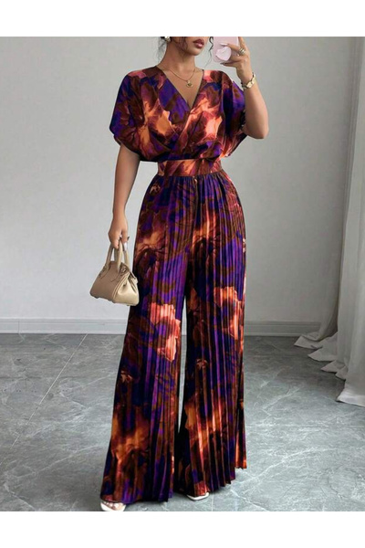 Sheya Shein long jumpsuit, mix colors