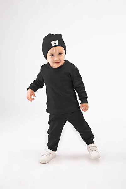 BABYSİ KİDS CLUB Corded Fabric Cotton Bereli 3'L Set Baby and Children's Clothing