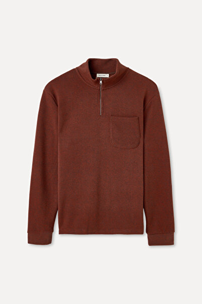 Mudo Melanjli Stand-Up Collar Comfort Fit Sweatshirt