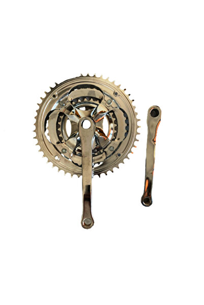 Sedona Angrenaj rotund cu 3 angrenaje, nichelat (170 mm)