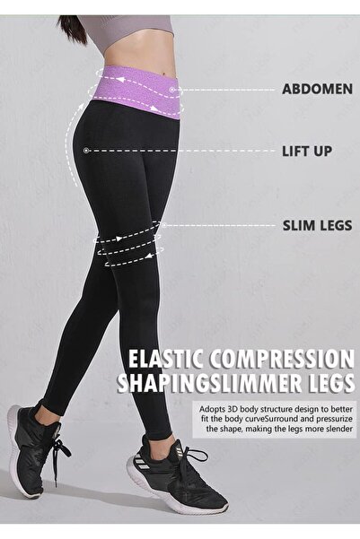 RUBIK Leggings for Women, High Waist Tummy Control Slimming Yoga Pants for Workout Running Fitness Sports