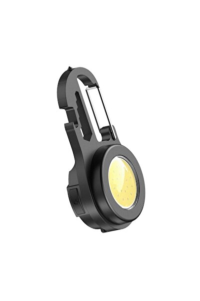 Andowl Lanternă breloc LED de buzunar - 7 moduri, reîncărcabilă USB, spargăto...