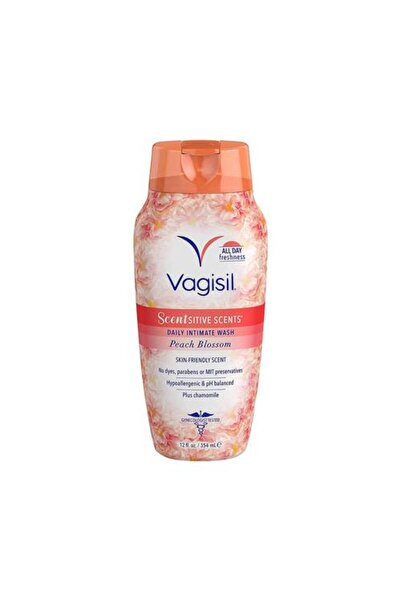 Vagisil Daily Wash for Women's Intimate Areas - Peach Blossom Scent, 354 ml