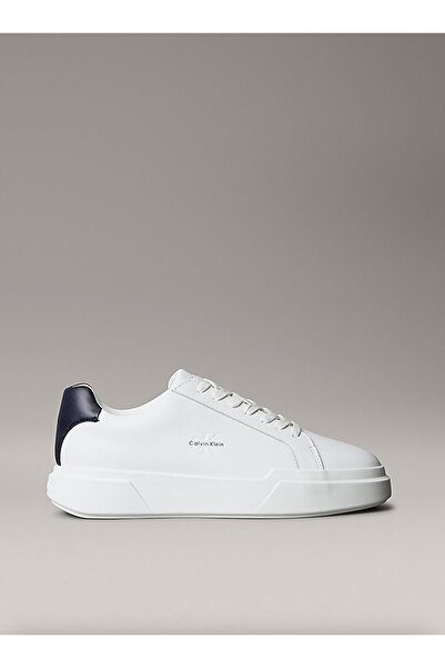 Calvin Klein Ck Avenue - Smooth Leather Logo Trainers