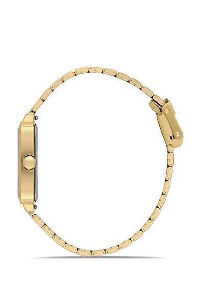 FERRO Women's Wristwatch Fl21626Awt-B4 with Yellow Steel and Burgundy Leather Cord Gift