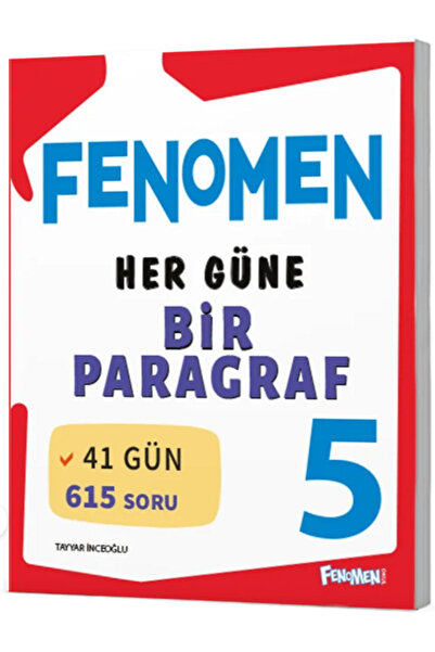 Fenomen Yayıncılık 5.Sınıf Fenomen Her Güne Bir Paragraf - 41 Gün 615 Soru / ...
