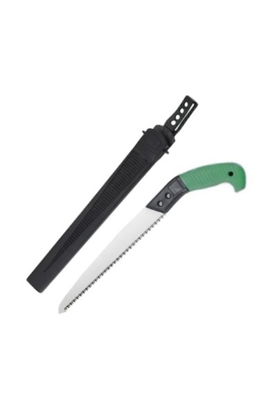 OEM Fierastrau de gradina aluminiu cu maner rosu si cu teaca 350mm