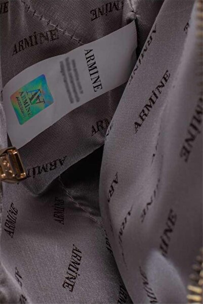 Armine Practical Black Dotted Modern Handbag