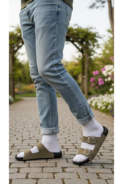 Esem Anatomical Sole Four Seasons Double Buckle Men's Slippers.