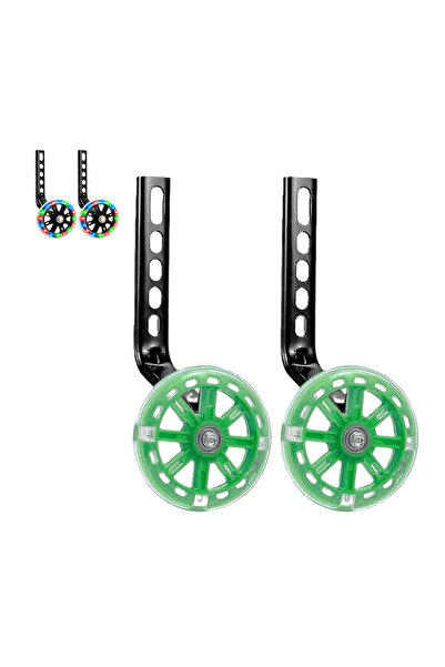 Sedona roți de antrenament cu lumini 12"-20" verde