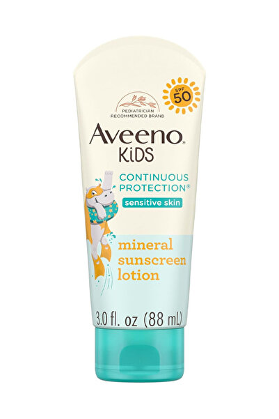 AVEENO Aveeno Mineral Sunscreen Lotion for Children with Zinc Oxide