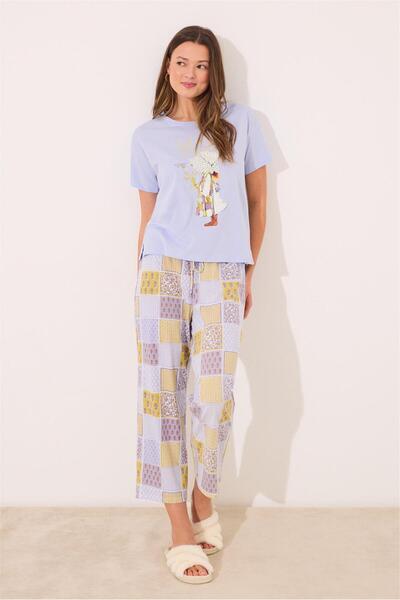 Perspective Women Secret Kısa Kollu Kapri Pijama Takımı