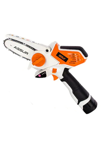 OEM Mini Fierastrau electric ASR -CS18 portabil cu 2 acumulatori si aparatoare lant