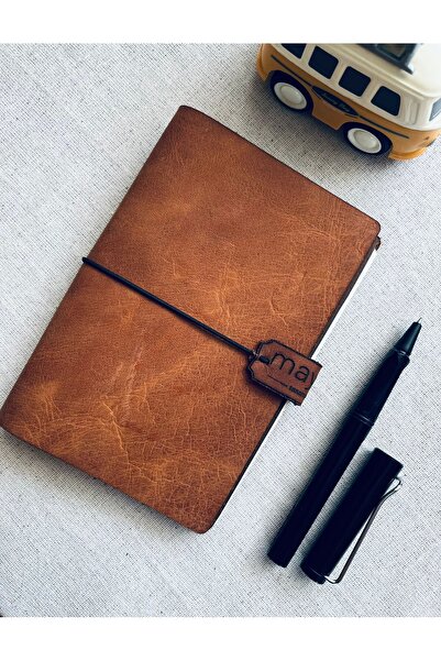 Tasarım Real Leather Travel Journal, Travel Book, Passport Holder, Vintage Travel Journal