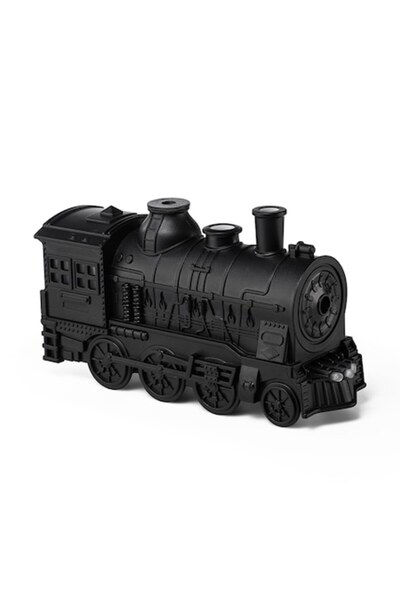 OEM Umidificator de aer cu difuzor, telecomandă, formă de tren, negru, design...
