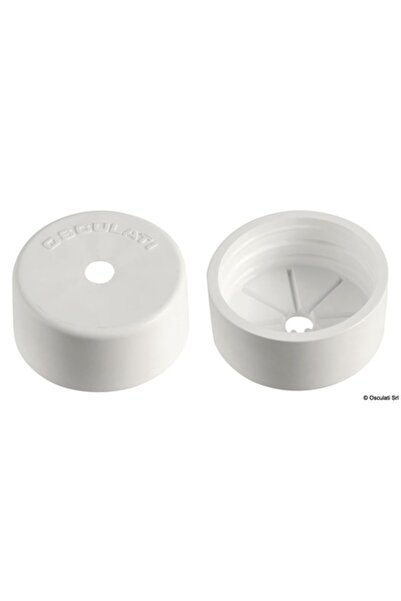 OSCULATI PVC cap for tubes, White