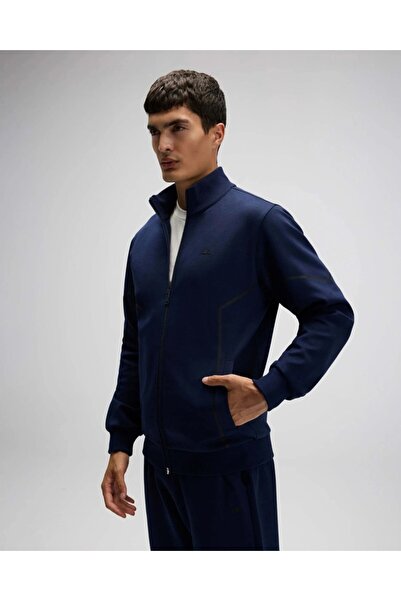 Ellesse EM545 Muška tamnoplava majica sa prednjim zatvaračem