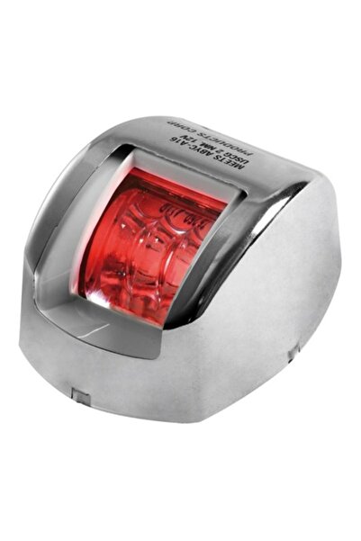 OSCULATI Navigation Light - Red, Stainless Steel Body