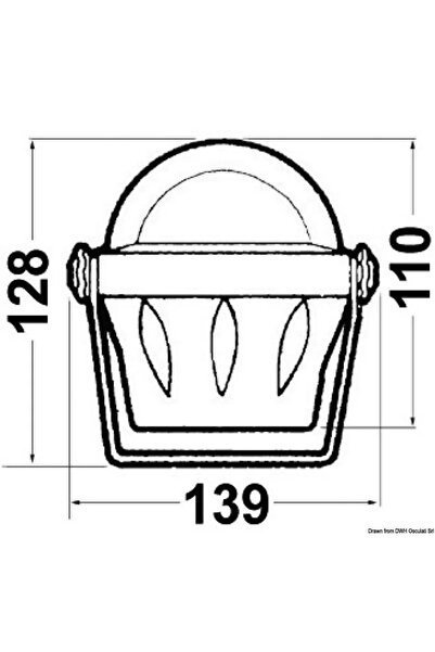 OSCULATI Rivera Vega BA2 Compass, White