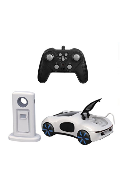 Lumi LUXURY Set Masina Electrica cu Telecomanda Lumini Fum si Statie de Incarcare 1:16 2.5GHz