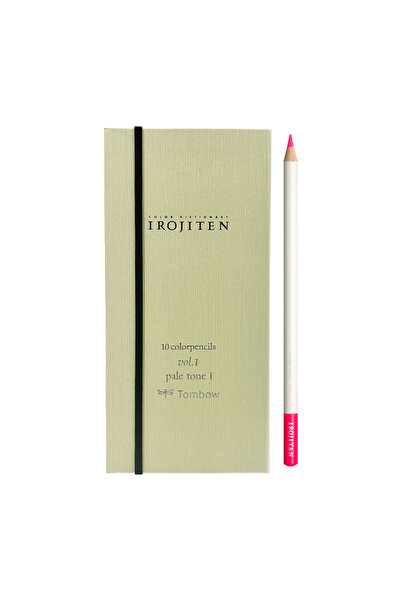 Tombow Irojiten Rainforest Pale Tone Vol. 1 Set 10 creioane colorate, nuante ...