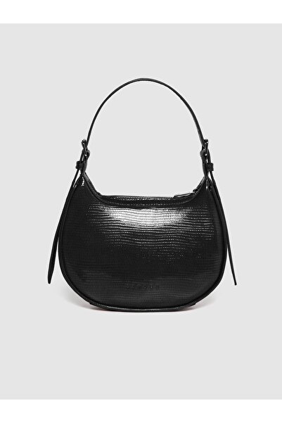 Sisley Faux Leather Mini Bag Women's Black Bag - 323A6M4Rwy035
