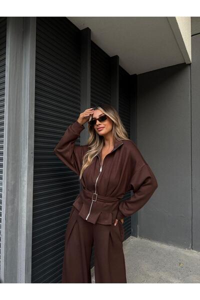 Marbella Women's Black Belted Modal Set