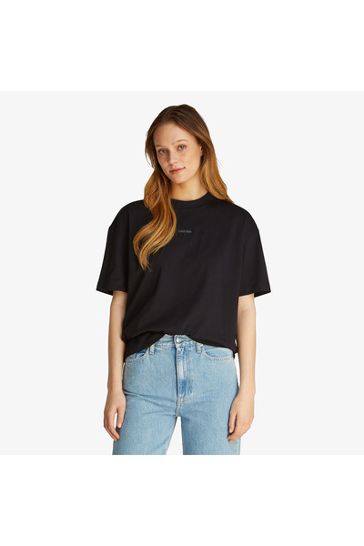 Calvin Klein Kadın Siyah T-Shirt