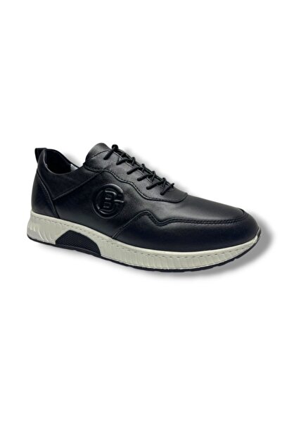 HİSAŞ 278-26 Genuine Leather Anatomical Rubber Laced Men's Shoes