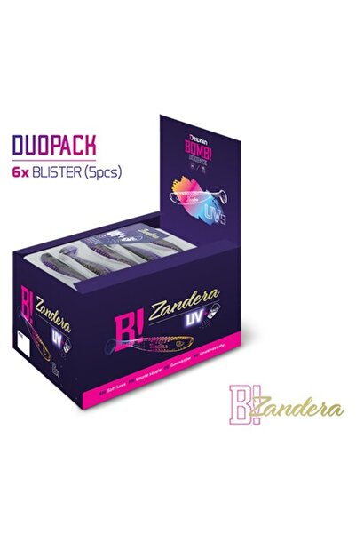 DELPHİN ZANDERA UVS Soft Lure Set 6x5 pcs, Shad, 7g, Multicolor