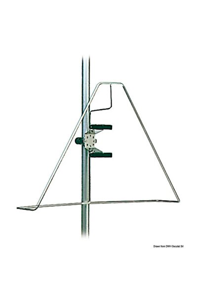 TNG Outdoor Osculati PVC Soft Horseshoe Lifebuoy, Orange